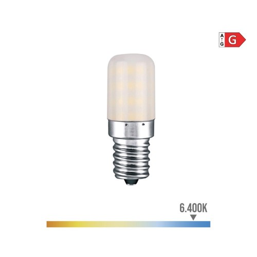 Bombilla LED Pebetero E14 3W 250lm 6400K Luz Fría EDM