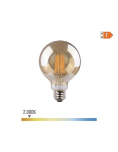 Bombilla Globo Cristal 9.5x14cm 8W E27 2000K Luz Cálida EDM