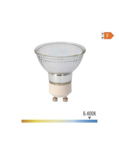 Bombilla Dicroica Cristal GU10 5W 400lm 6400K Luz Fría EDM