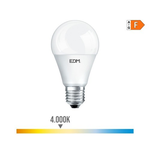 Bombilla LED E27 7W 600lm 4000K Luz Neutra EDM