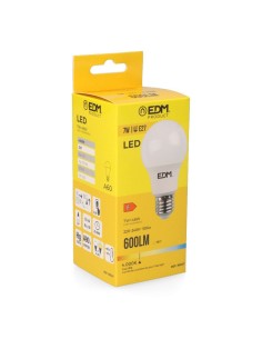 Bombilla LED E27 7W 600lm 4000K Luz Neutra EDM 2