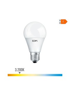 Bombilla LED E27 17W 1800lm 3200K Luz Cálida EDM