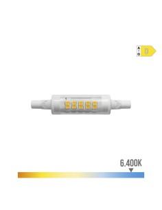 Bombilla LED Lineal R7s 5.5W 800lm 6400K Luz Fría EDM