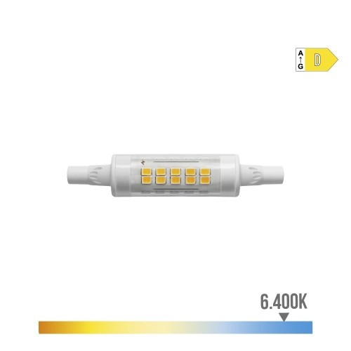 Bombilla LED Lineal R7s 5.5W 800lm 6400K Luz Fría EDM