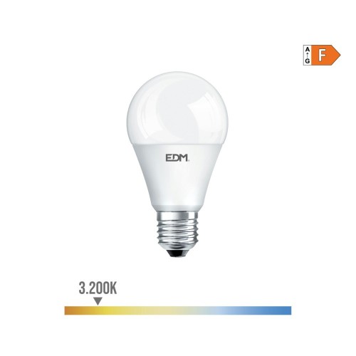 Bombilla LED Standard E27 10W 932lm 3200K Luz Cálida EDM