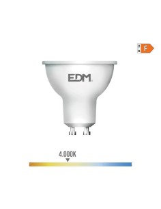 Bombilla LED Dicroica GU10 8W 710lm 4000K Luz Neutra EDM
