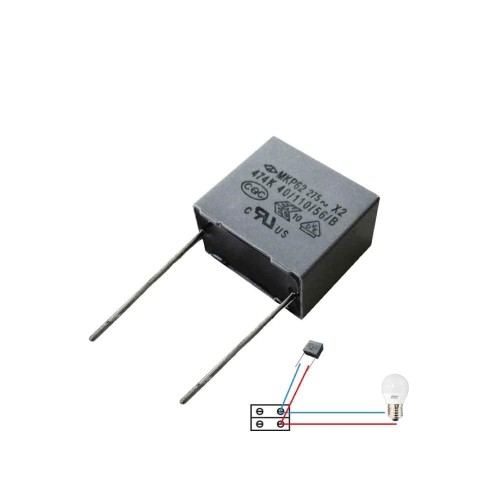 Condensador Para Bombilla LED Blister 5 Unidades EDM