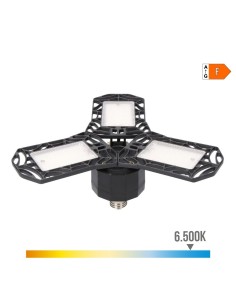 Bombilla LED Plegable Plástico Aluminio E27 60W 6400lm Luz Fría EDM