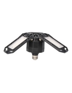 Bombilla LED Plegable Plástico Aluminio E27 60W 6400lm Luz Fría EDM 2