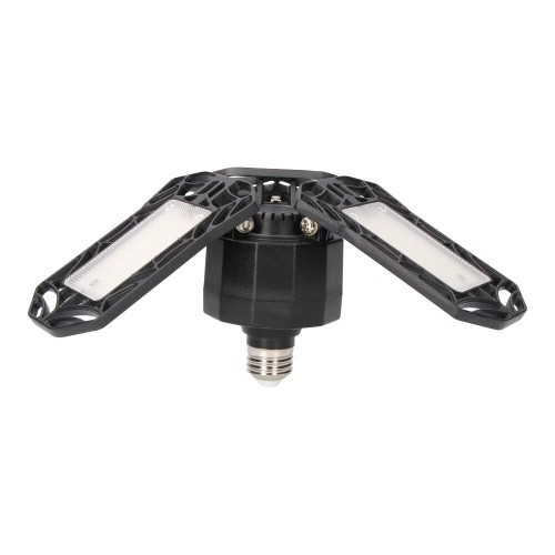 Bombilla LED Plegable Plástico Aluminio E27 60W 6400lm Luz Fría EDM Bombilla LED Plegable Plástico Aluminio E27 60W 6400lm Luz Fría EDM