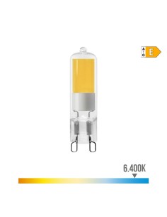 Bombilla LED G9 Cristal 5W 575lm 6400K Luz Fría EDM
