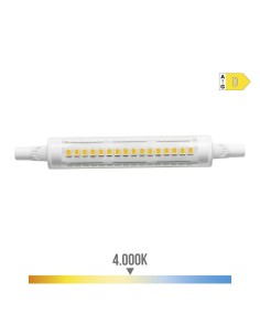 Bombilla Lineal LED 9W R7s 118mm 1250lm 4000K Luz Neutra EDM