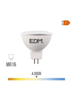 Bombilla Dicroica LED 8W MR16 780lm 4000K Luz Neutra Clase F Vivale
