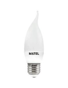 Bombilla LED vela flama E27 8W.(Fría, Cálida, Neutra) - 1