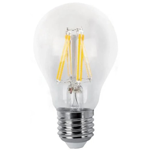 Bombilla LED filamento estándar clara E27 4W (Fría, Cálida) - 1
