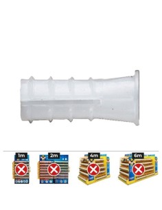 Taco Plástico Tipo B 8mm Caja 500 Unidades CELO