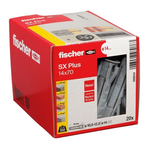 Taco Nylon 14x70mm 20 Unidades Fischer