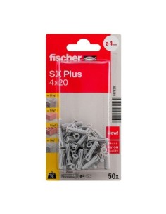 Taco Nylon 4x20mm Blister 50 Unidades Fischer