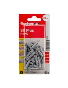 Taco Nylon 5x25mm Blister 50 Unidades Fischer