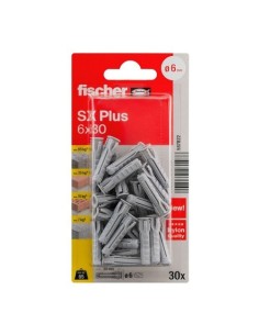 Taco Nylon 6x30mm 30 Unidades Fischer