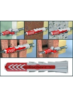 Taco Plástico Duo 8x40mm Caja 100 Unidades Fischer