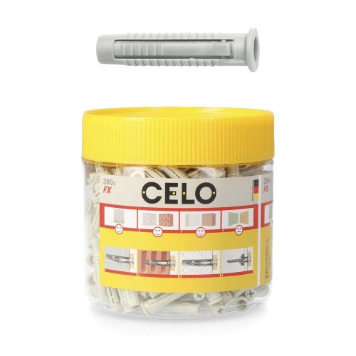 Taco Plástico 10mm Pack 70 Unidades CELO
