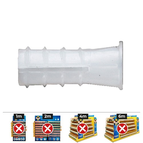 Taco Plástico 5mm Caja 500 Unidades CELO