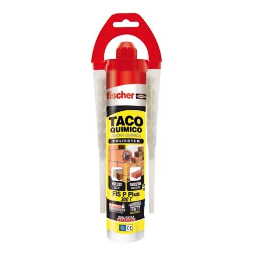 Taco Químico Poliéster 300ml FISCHER Taco Químico Poliéster 300ml FISCHER