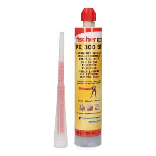 Anclaje Químico Resina Poliéster 300ml Con Cánula FISCHER