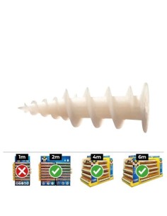 Taco Nylon Cartón Yeso Caja 50 Unidades CELO