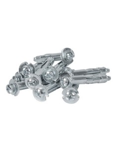 Taco De Expansión Metálico 8x46mm Tornillo M4x55mm Bolsa 10 Unidades RAPID 2