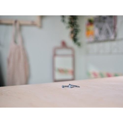 Taco De Expansión Metálico 8x46mm Tornillo M4x55mm Bolsa 10 Unidades RAPID