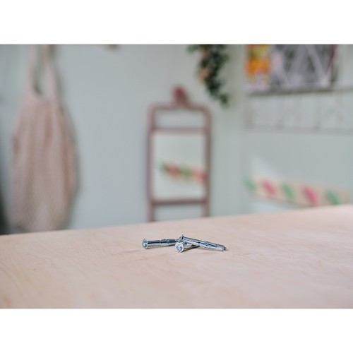 Taco De Expansión Metálico 11x65mm Tornillo M5x74mm Bolsa 10 Unidades RAPID