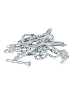 Taco Expansión Metálico 8x32mm Tornillo 4mm Bolsa 12 Unidades Rapid 2