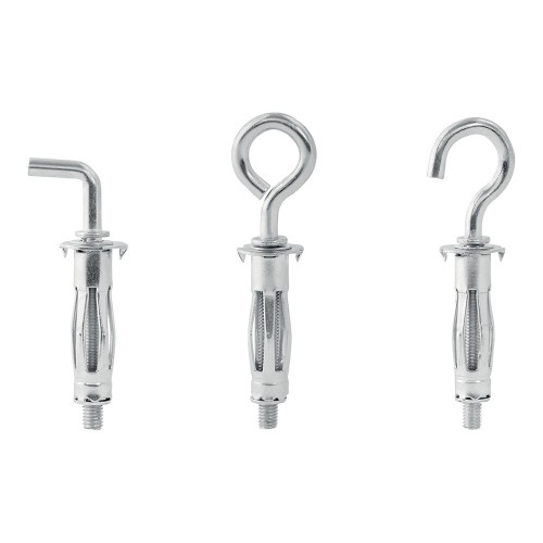 Taco De Expansión Metálico 11x37mm Tornillo 5mm Bolsa 12 Unidades RAPID