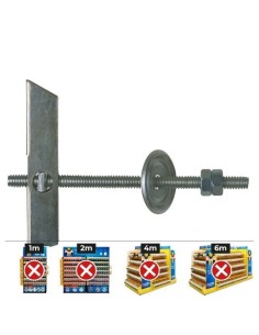 Basculante Espárrago Acero M4 Con Arandela Tuerca Caja 100 Unidades CELO