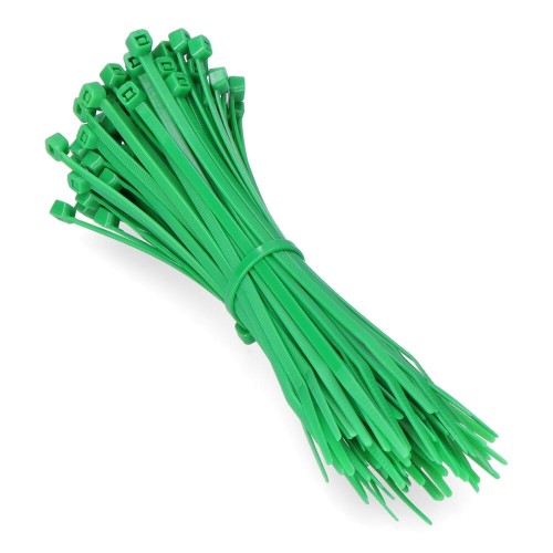 Brida Nylon 3.5x150mm Verde 100 Unidades EDM