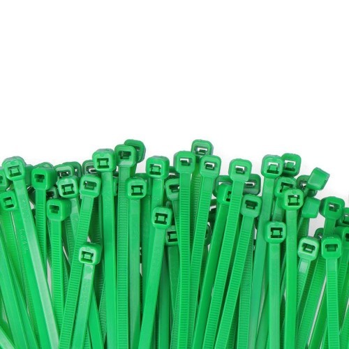 Brida Nylon 3.5x150mm Verde 100 Unidades EDM