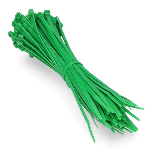 Bridas Nylon 4.6x200mm Verde 100 Unidades EDM