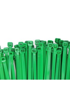 Bridas Nylon 4.8x380mm Verde 100 Unidades EDM 2