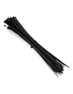 Bridas Nylon 4.8x380mm Color Negro Bolsa 100 Unidades EDM