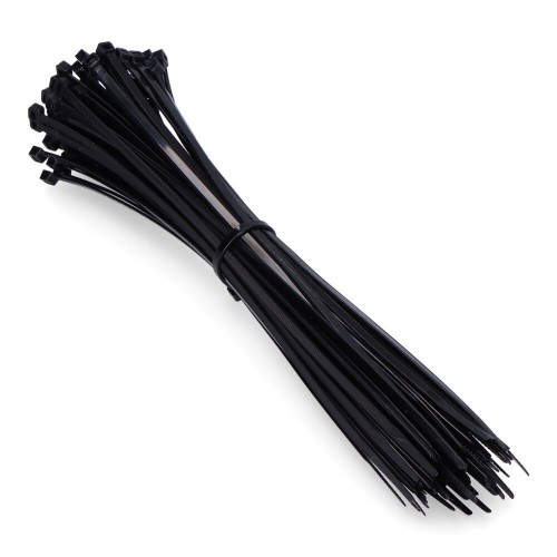Bridas Nylon 7.6x300mm Negras Alta Resistencia Bolsa 100 Unidades EDM