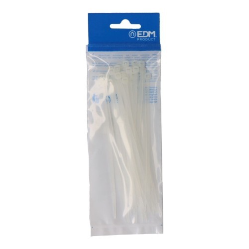 Bridas Nylon 3.5x150mm Natural Bolsa 25 Unidades EDM