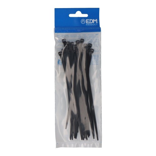 Bridas Nylon 3.6x150mm Negro 25 Unidades EDM