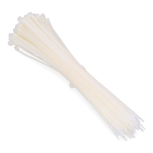 Bridas Nylon 8.0x450mm Natural Alta Resistencia 100 Unidades EDM