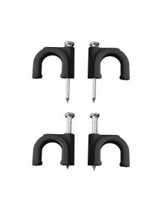 Grapa Plástico 2x4mm Negra 100 Unidades LAPAFIL