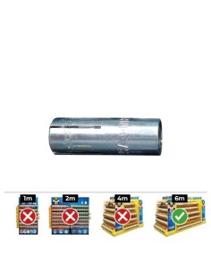 Anclaje Hembra Acero M8x30 Ø10x35mm Caja 100 Unidades CELO