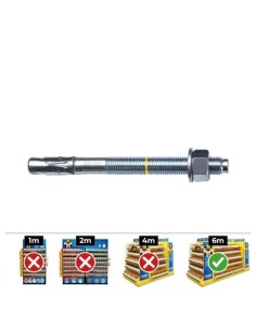 Anclaje Zincado 10x125mm Caja 25 Unidades CELO