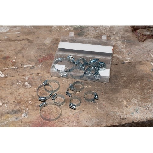 Juego De Abrazaderas Metálicas 20 Unidades 12-70x10-12.7mm BLACK+DECKER