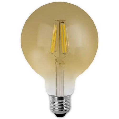 Bombilla LED filamento G80 Vintage E27 6W - 1